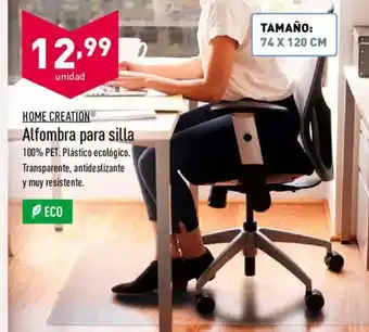 ALDI Home Creation Alfombra para silla 74 x 120 cm oferta