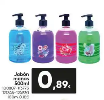 Family Cash Jabon Manos 500ml oferta