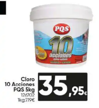 Cloro 10 Acciones PQS 5kg