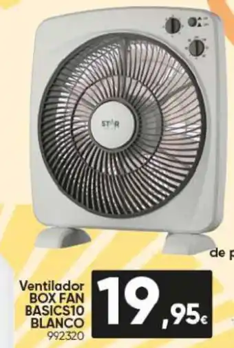 Family Cash Ventilador BOX FAN BASICS10 BLANCO oferta