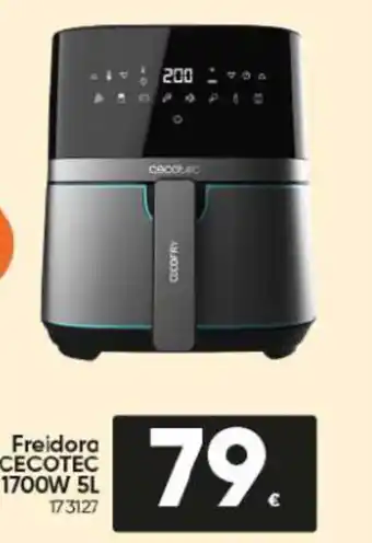 Family Cash Freidora CECOTEC 1700W 5L oferta