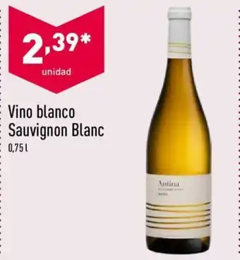 ALDI Vino Blanco Sauvignon Blanc 0,75L oferta