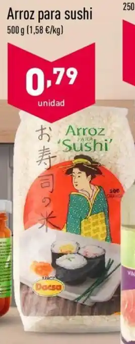 ALDI Arroz para sushi 500g oferta
