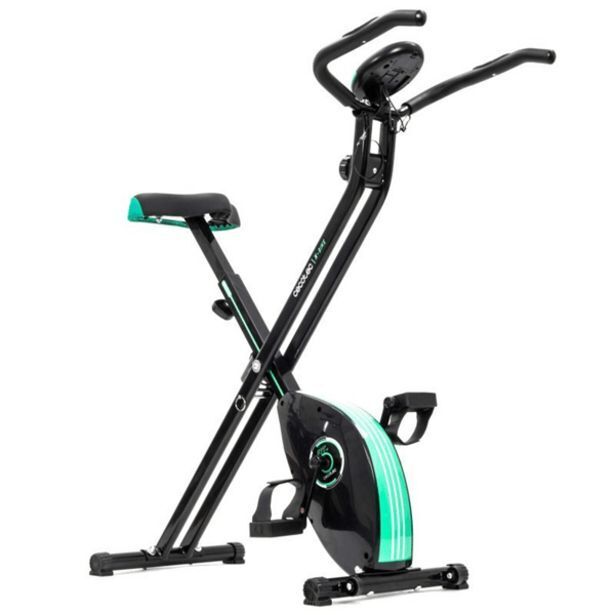 Beep Bicicleta estática plegable con volante de inercia de 2,5 kg x-bike oferta