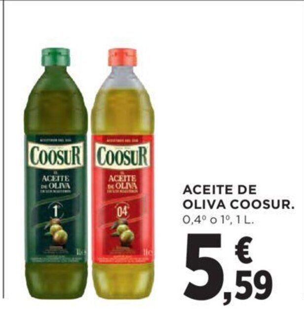 Hipercor ACEITE DE OLIVA COOSUR. oferta