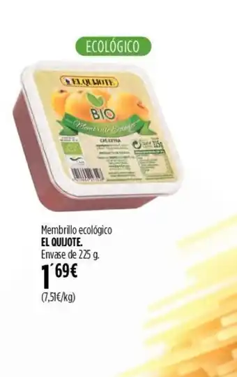 Hipercor Membrillo ecológico EL QUIJOTE. oferta