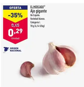 ALDI EL MERCADOⓇ Ajo gigante oferta