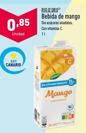 ALDI RIO D'OROⓇ Bebida de mango oferta
