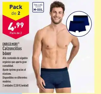 ALDI ENRICO MORIⓇ Calzoncillos bóxer oferta