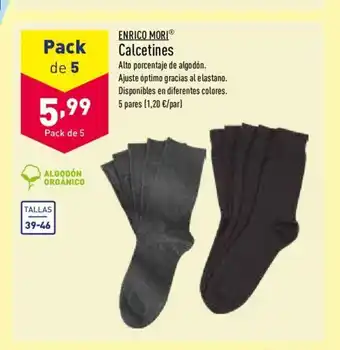 ALDI ENRICO MORIⓇ Calcetines oferta