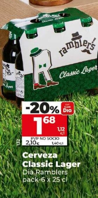 Maxi Dia Cerveza Classic Lager oferta