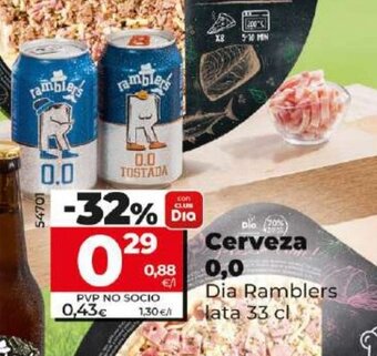 Maxi Dia Cerveza 0.0 TOSTADA oferta