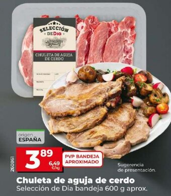 Maxi Dia Chuleta de aguja de cerdo oferta