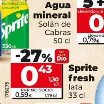 Maxi Dia Sprite fresh oferta