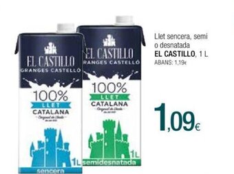 Condis Llet sencera, semi o desnatada oferta