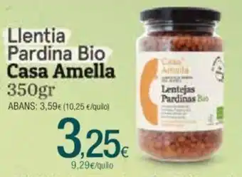 Condis Llentia Pardina Bio Casa Amella oferta