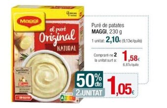 Condis Puré de patates MAGGI, 230 g oferta
