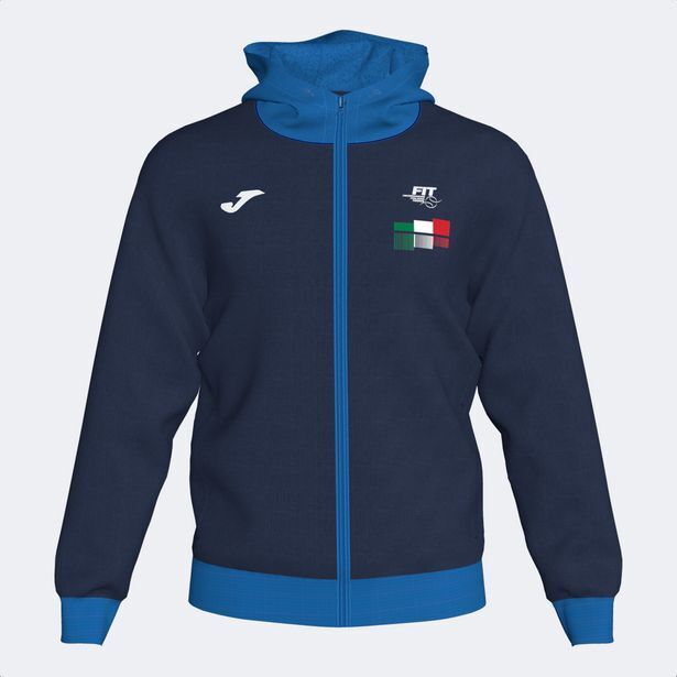 Joma Chaqueta con capucha federación italiana tenis oferta