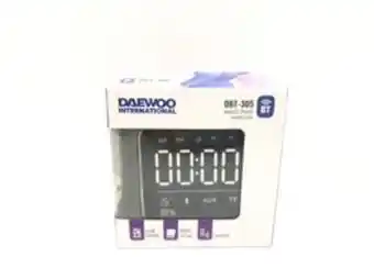 Cash Converters Despertador daewoo dbt-305 oferta
