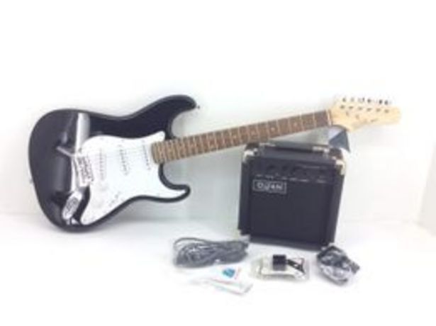 Cash Converters Guitarra electrica oqan qge-st25 sb pack guitarra eléctrica + amplificador + accesorios oferta