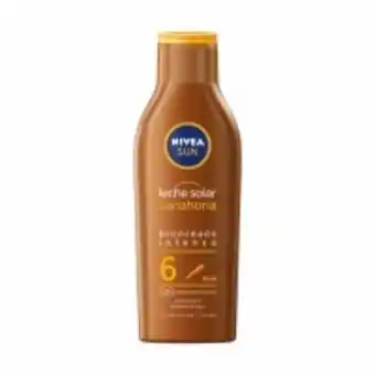 Douglas Nivea leche solar zanahoria bronceado intenso fps 6+ oferta