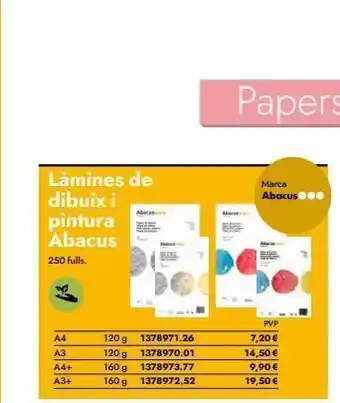 Abacus Pintura abacus oferta