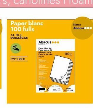 Abacus Papel oferta