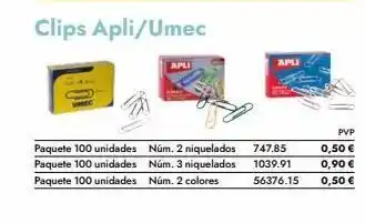 Abacus Paquete 100 unidades paquete 100 unidades paquete 100 unidades núm. 2 colores núm. 2 niquelados núm. 3 niquelados aple oferta