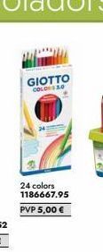 Abacus Giotto  colors 20  24 colors 1186667.95 pvp 5,00 € oferta