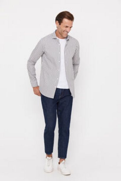 Fifty Factory Pantalón chino denim oferta