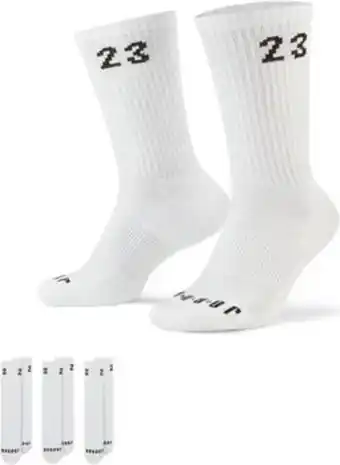 Intersport Nike · calcetines jordan essentials crew (3 pares) oferta