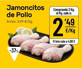 AhorraMas Jamoncitos de Pollo oferta