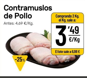 AhorraMas Contramuslos de Pollo oferta