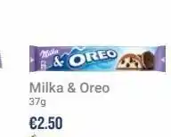 Ryanair & oreo milka & oreo 37g €2.50 oferta