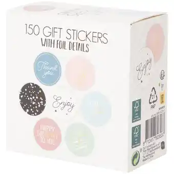 Action Pegatinas para regalos oferta
