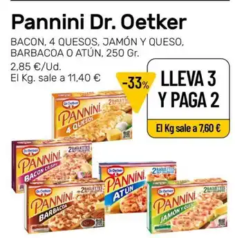 AhorraMas Pannini Dr. Oetker 250 gr oferta