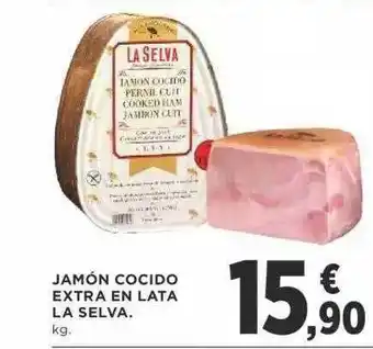 Supercor La Selva Jamón Cocido Extra En Lata oferta