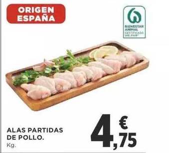 Supercor Alas Partidas De Pollo oferta