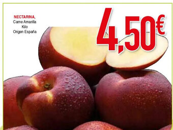 Masymas NECTARINA, Carne Amarilla Kilo Origen España oferta