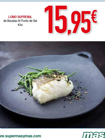 Masymas LOMO SUPREMA, de Bacalao Al Punto de Sal Kilo oferta
