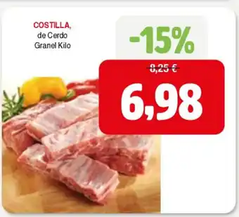 Masymas COSTILLA, de Cerdo Granel Kilo oferta
