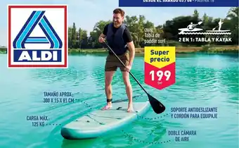ALDI CRANE Tabla de paddle surf oferta
