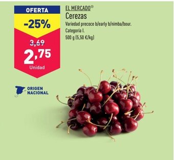 ALDI EL MERCADOⓇ Cerezas oferta