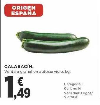 Supercor Calabacín oferta