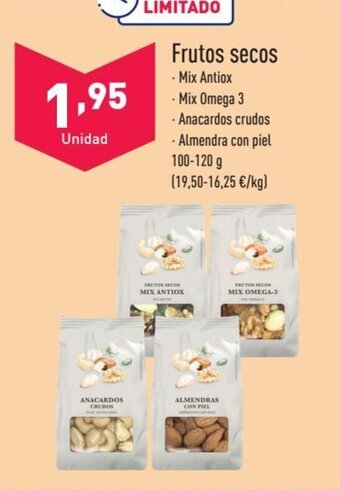 ALDI Frutos secos oferta