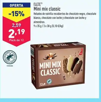 ALDI FLETEⓇ Mini mix classic oferta