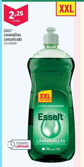 ALDI ESSELTⓇ Lavavajillas concentrado oferta