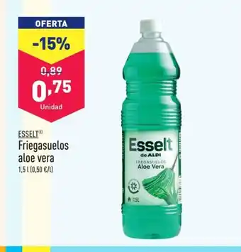ALDI ESSELTⓇ Friegasuelos aloe vera oferta