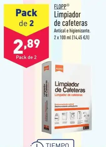 ALDI FLOPPⓇ Limpiador de cafeteras oferta