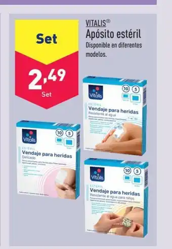 ALDI VITALIS Apósito estéril oferta